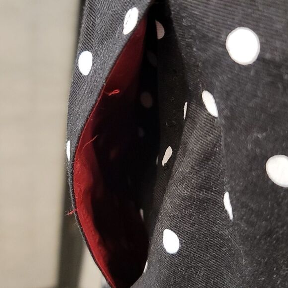 WHITE HOUSE BLACK MARKET  WHITE POLKA DOT DRESS - Picture 10 of 12